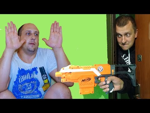 Видео: Брат VS Брат. БАНКИ КОЛЫ РАЗЛИТАЮТСЯ. НЕРФ БРОС ШОУ