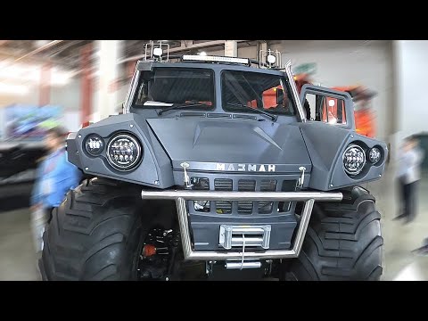 Видео: Белорусский вездеход МАЗМАН БМЕ-1015 за 10 миллионов рублей!