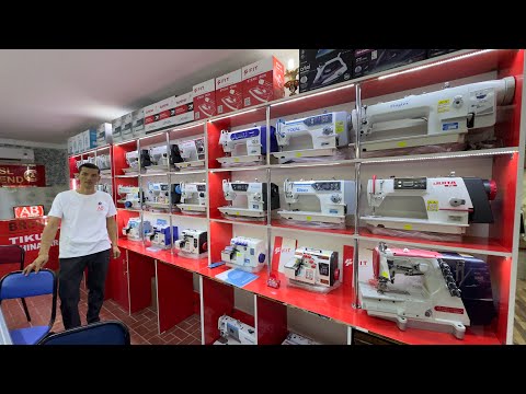 Видео: УРГАНЧДА ТИКУВ МАШИНА НАРХЛАРИ АРЗОНЛАДИ + АКЦИЯ. TIKUV MASHINA NARXLARI