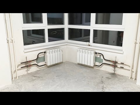 Видео: Замена радиаторов с заморозкой, без отключения стояков.