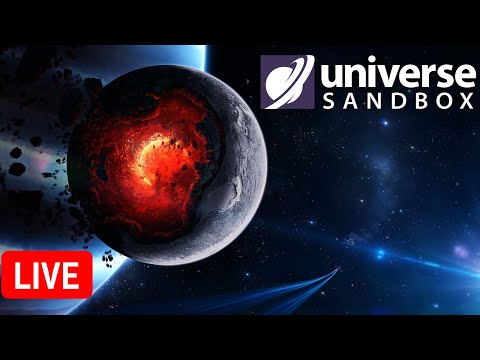 Видео: Эксперименты во Вселенной (часть 13) | Universe Sandbox Стрим