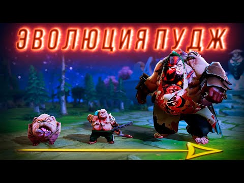 Видео: ЭВОЛЮЦИЯ ПУДЖА В ДОТА 2