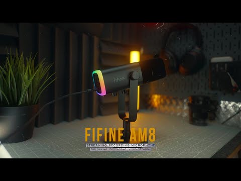Видео: FIFINE AM8 | Уделает Shure SM7B | Динамический микрофон USB/XLR | РОЗЫГРЫШ
