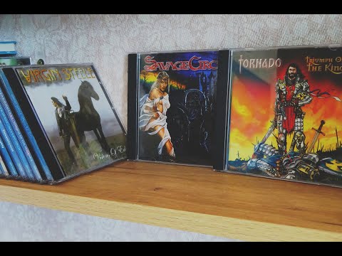 Видео: Компакт диски CD  в стиле Metall в моей домашней фонотеке..смотрим..покупки с Мешка...Любителям CD..