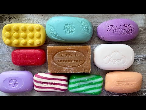 Видео: ASMR Soap cutting | Soap Carving|Резка мыла  | ASMR