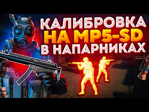 Видео: КАЛИБРОВКА НА MP5-SD В НАПАРНИКАХ CS:GO
