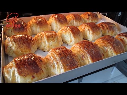 Видео: Идеально подходит для завтрака! Мягко и вкусно! Рецепт круассана - приготовить сейчас