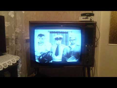 Видео: Ламповый телевизор Горизонт 206
