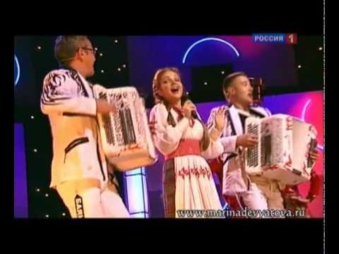 Видео: "Маруся" -  Марина Девятова и дуэт "Баян-MIX"