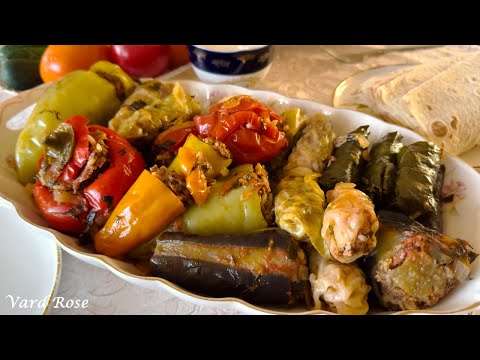 Видео: Домашняя Летняя Толма — Голубцы из Свежих Овощей с Мясом — Рецепт от Вардуи!)