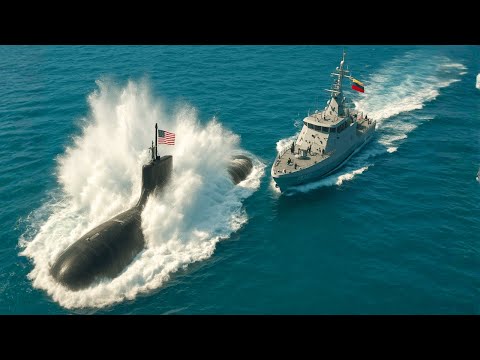 Видео: Венесуэла была потрясена, когда подводная лодка ВМС США всплыла слишком близко. А затем произошло...