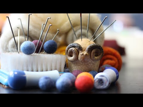 Видео: Валяние. Какую шерсть выбрать и её особенности. Коэффициент увеличения для "мокрого" валяния.