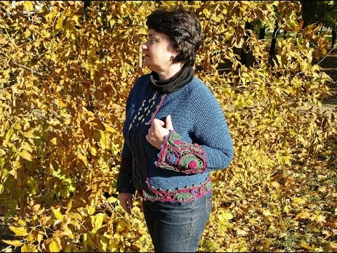 Видео: Соединение мотивов в ирландском кружеве