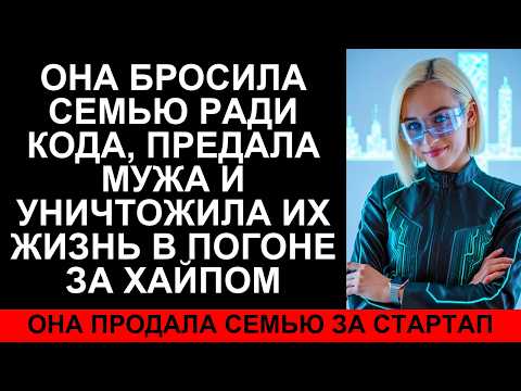 Видео: Я предала мужа ради стартапа — как технологии разрушили наш брак