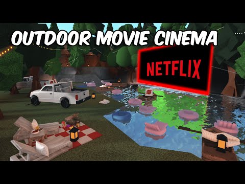 Видео: Строительство открытого кинотеатра в Блоксбурге