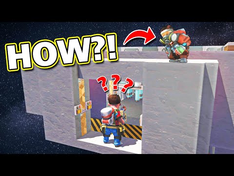 Видео: Он ТРОЛЛИЛ меня, оставив точку за пределами карты! (Многопользовательская игра в прятки Scrap Mec...