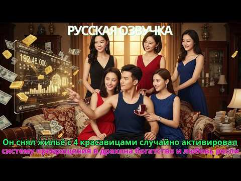 Видео: Он снял жильё с4красавицами случайно активировал систему превращения вдракона богатство любовь росли