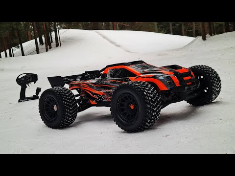 Видео: БАШ на TRAXXAS XRT 1/5 ... Выдержит зиму? ... Обзор новой трагги от Traxxas