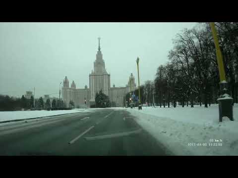 Видео: Малоснежное Рождество в Москве