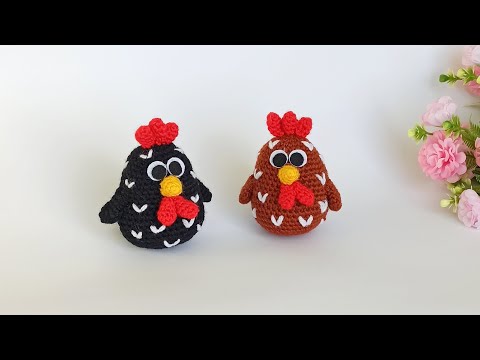 Видео: 💛 Новинка 🧡 Как вязать Пасхального ПЕТУШКА крючком // Птица амигуруми