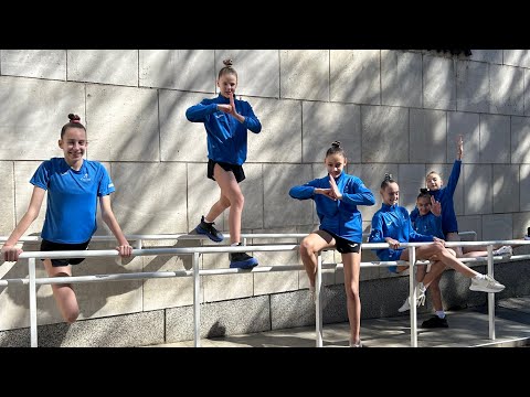 Видео: ❤️ Подиум тренировка Ансамбъл Елит ДСВ от Клуб по художествена гимнастика Левски💙