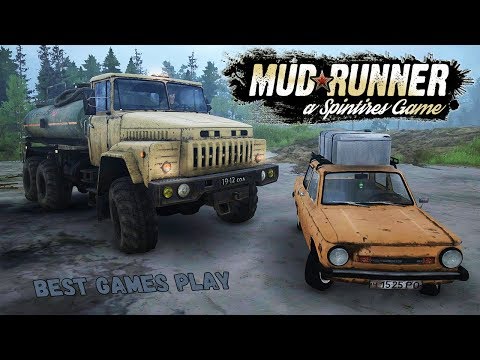 Видео: Spintires: MudRunner | обзор и новые вкусняшки