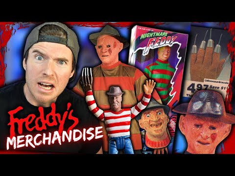 Видео: Причудливые товары с изображением Фредди Крюгера