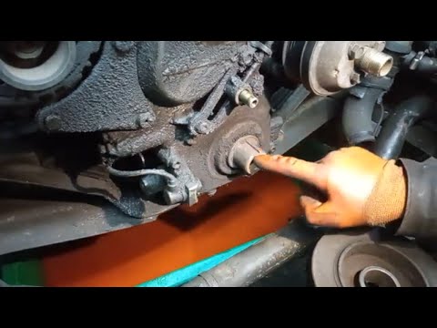 Видео: ЗМЗ405 незакрученный болт шкива и новые поломанные кольца.