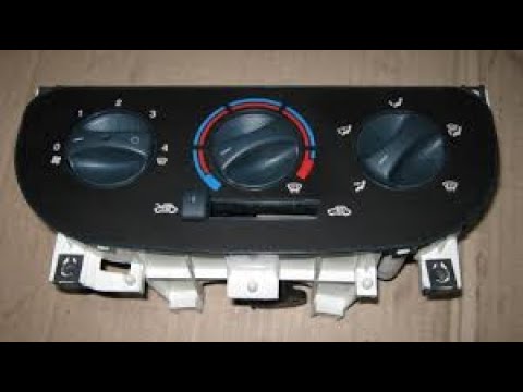 Видео: Замена блока управления печкой на Fiat doblo