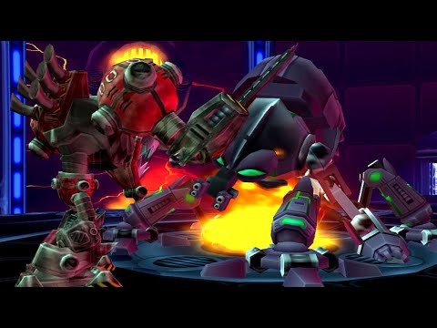 Видео: Crash Twinsanity HD — Финальный босс — Злые близнецы | Deathbot — Без урона