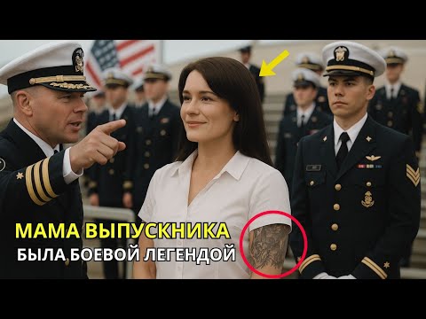 Видео: Выпускной у «морских котиков» остановили, когда командир увидел татуировку матери.