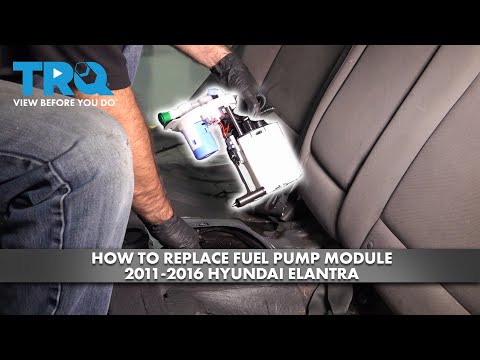 Видео: Как заменить модуль топливного насоса в сборе на Hyundai Elantra 2011-2016