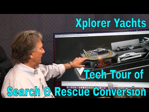 Видео: Технический осмотр 225-футового дизель-электрического судна ледового класса мощностью 20 узлов дл...