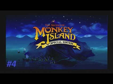 Видео: The Secret of Monkey Island [FULL РУС] Прохождение #4 "Отличный" корабль и отплытие. 1080р 60fps