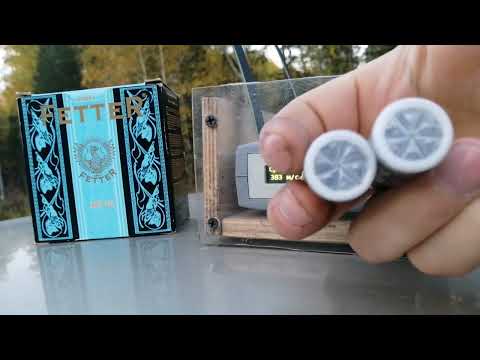 Видео: Тест патронов Феттер 32г. Порох F32UE. Эпизод 116.