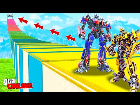 Видео: ТРАНСФОРМЕРЛЕР ҚАНША БАСПАЛДАҚҚА ШЫҒА АЛАДЫ? ЭКСПЕРИМЕНТТЕР [GTA 5 ONLINE]