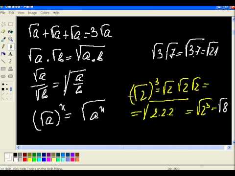 Видео: Действия с квадратни корени и ирационални изрази