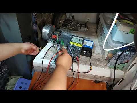 Видео: Двухплатный гироскутер.Пытаем собранный акб на прошитой плате под ручку газа.ч1