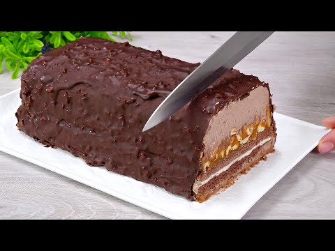 Видео: Самый вкусный шоколадный десерт за 15 минут! Этот десерт вы будете готовить каждый праздник 😍