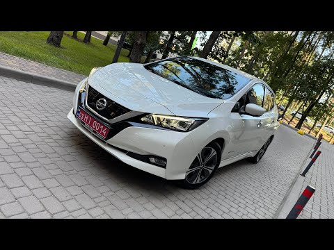 Видео: Nissan Leaf 2020 New Auto 25t.km 40kwt !!ПРОДАНО!!!