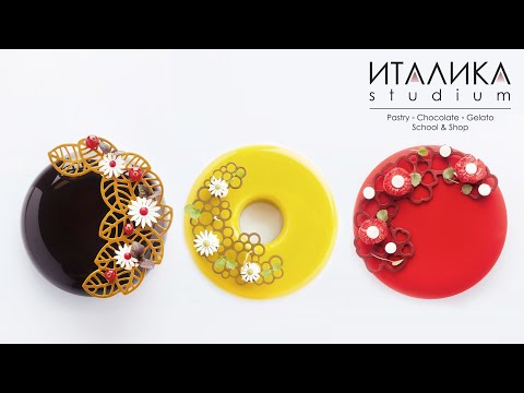 Видео: Приготовление декора в силиконовых ковриках Pavoni новой линейки PAVODECOR.