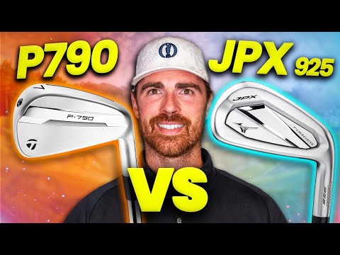 Видео: Новые айроны TaylorMade P790 против Mizuno JPX 925 | Это было так близко!