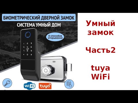 Видео: Биометрический замок. Подключение к tuya. Часть 2