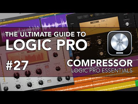 Видео: Logic Pro #27 — Компрессор (объяснение сжатия)