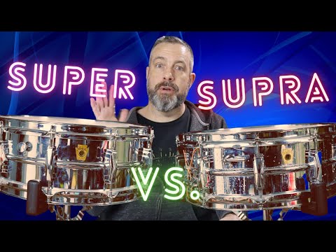 Видео: Сравнение малого барабана Ludwig «Super Ludwig» и Supra-Phonic.