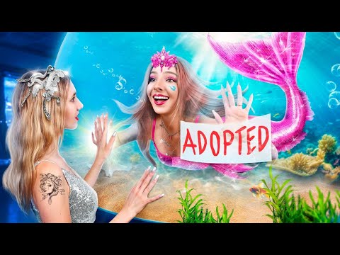 Видео: Русалка Удочерила Горгону! Кто Лучшая Мама? Мама Русалка vs Мама Горгона
