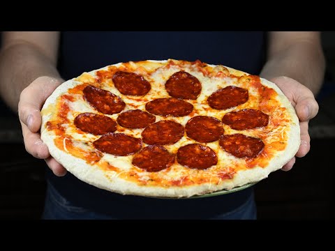 Видео: ПИЦЦА ПЕППЕРОНИ на ТОНКОМ ТЕСТЕ как в пиццерии How to made Pizza Pepperoni