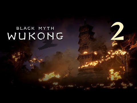 Видео: Black Myth: Wukong - Глава 1: Чёрные небеса, красный огонь (Часть 2) - Прохождение игры [#2] | PC
