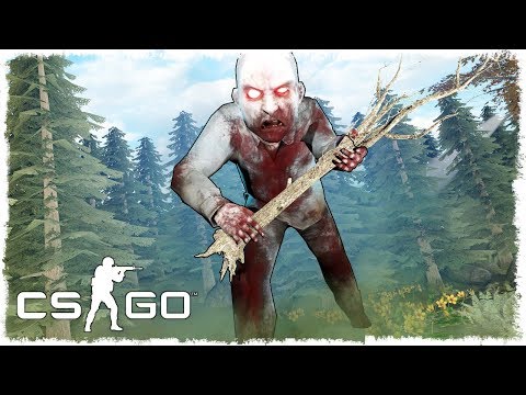 Видео: ГИГАНТСКИЙ ЗОМБИ В ЛЕСУ - УГАРНЫЙ МАНЬЯК CS:GO!!!