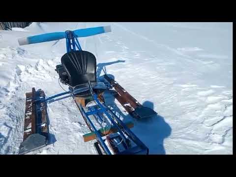 Видео: Аэросани 15л с от подписчика с Алтая